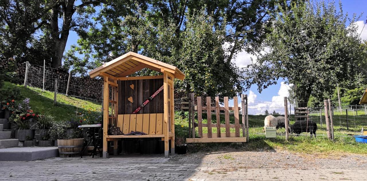 Untrasried Apartment Auszeit Mit Kueche Viel Ruhe Und Natur מראה חיצוני תמונה
